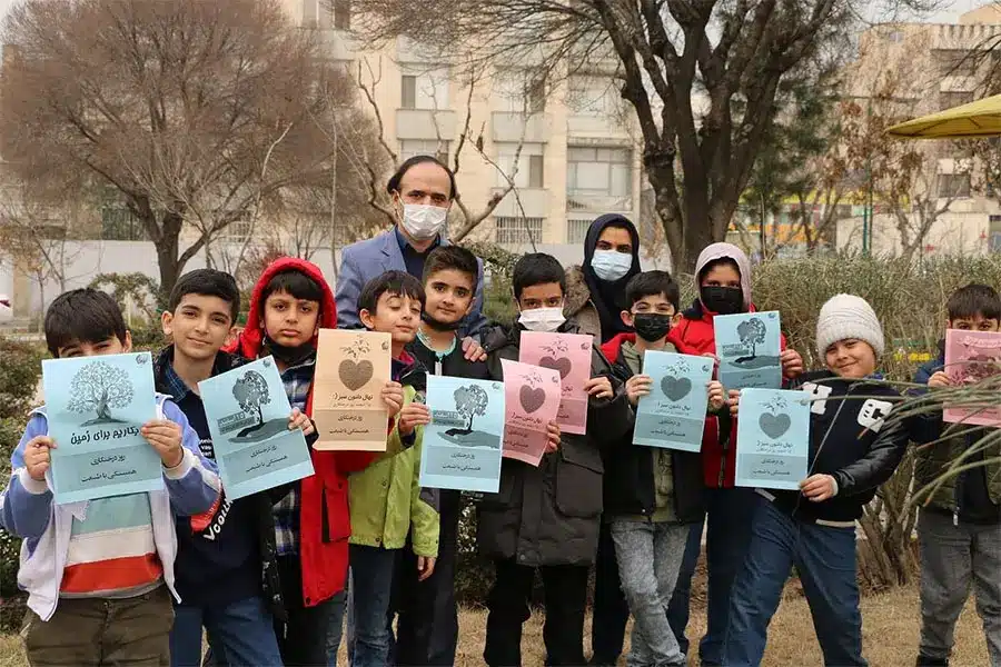 مراسم روز درختکاری